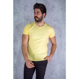 Markapia Erkek Basic Bisiklet Yaka T-Shirt