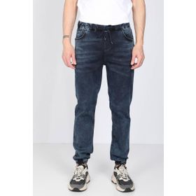 Markapia Erkek Lacivert Belden İpli Jogger Pantolon