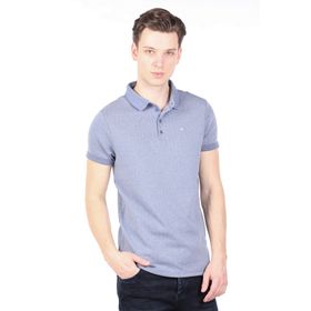 Markapia Erkek Mavi Polo Yaka T-shirt