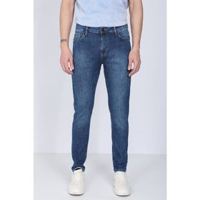 Markapia Erkek Mavi Straight Fit Jean Pantolon