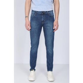 Markapia Erkek Mavi Straight Fit Jean Pantolon
