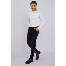 Markapia Erkek Regular Fit Casual Jean Siyah Pantolon