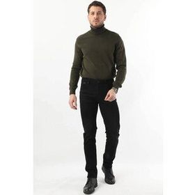 Markapia Erkek Regular Fit Jean Siyah Pantolon