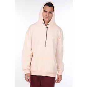 Markapia Kanguru Cepli Ekru Erkek Kapüşonlu Sweatshirt
