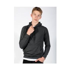 Markapia Kanguru Cepli Kapüşonlu Antrasit Erkek Sweatshirt