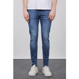 Markapia Mavi Slim Fit Erkek Jean Pantolon