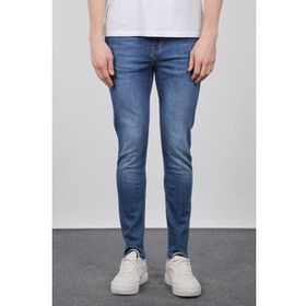 Markapia Mavi Slim Fit Erkek Jean Pantolon
