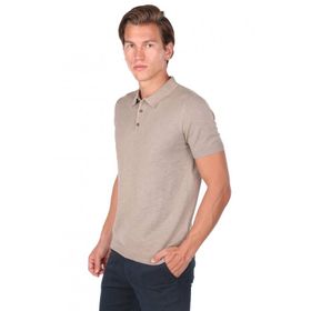 Markapia Polo Yaka Erkek Bej T-Shirt