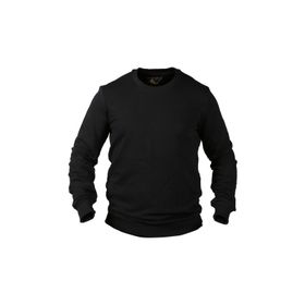 Markapia Siyah Erkek Bisiklet Yaka Sweatshirt