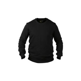 Markapia Siyah Erkek Bisiklet Yaka Sweatshirt