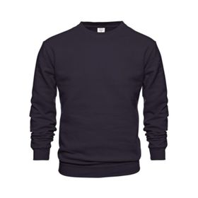 Markapia Siyah Erkek Bisiklet Yaka Sweatshirt