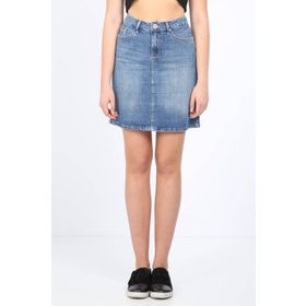 Markapia Slim Fit Jean Açık Mavi Kadın Etek