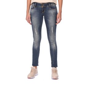 Markapia Yırtık Detaylı Jean Kadın Pantolon