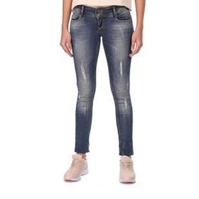 Markapia Yırtık Detaylı Jean Kadın Pantolon