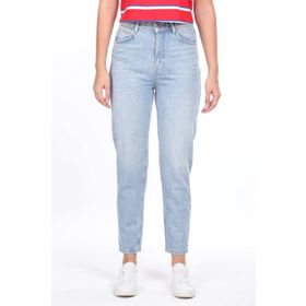 Markapia Yüksek Bel Mom Jean Kadın Pantolon