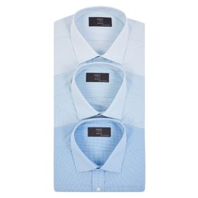 Marks & Spencer 3'lü Regular Fit Erkek Gömlek Seti