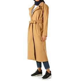 Marks & Spencer Bej Kaşe Bayan Kaban