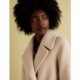 Marks & Spencer Bej Kaşe Bayan Kaban