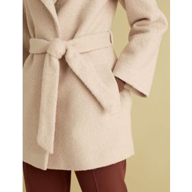 Marks & Spencer Bej Kaşe Bayan Kaban