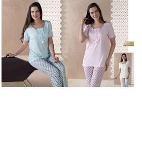 Marks & Spencer Çiçek Desenli Bayan Pijama Takımı