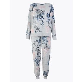 Marks & Spencer Çiçek Desenli Bayan Pijama Takımı