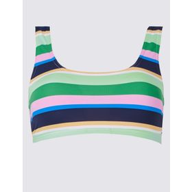 Marks & Spencer Çizgili Bikini Üstü