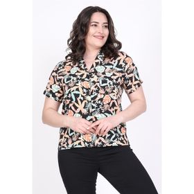 Marks & Spencer Desenli Bayan Kısa Kollu Gömlek