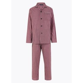 Marks & Spencer Ekose Pamuk Karışımlı Pijama Takımı