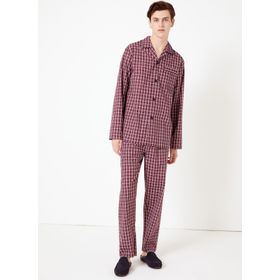 Marks & Spencer Ekose Pamuk Karışımlı Pijama Takımı