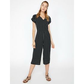 Marks & Spencer Gri Çizgili Bebek Tulum