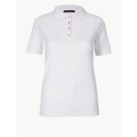 Marks & Spencer Kısa Kollu Polo Yaka T-Shirt