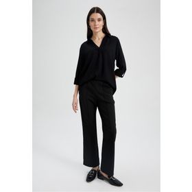 Marks & Spencer Lacivert Straight Fit Bayan Pantolon