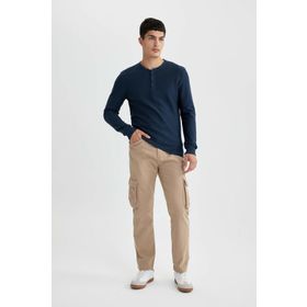 Marks & Spencer Lacivert Straight Fit Bayan Pantolon