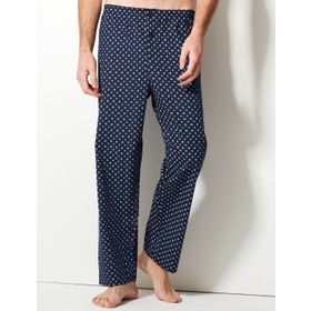 Marks & Spencer Pamuklu Desenli Pijama Takımı