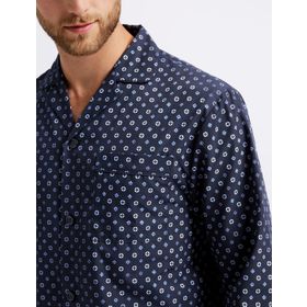 Marks & Spencer Pamuklu Desenli Pijama Takımı