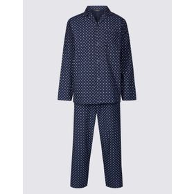 Marks & Spencer Pamuklu Desenli Pijama Takımı