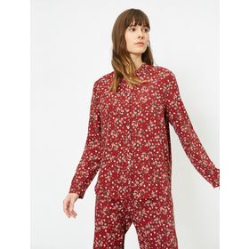 Marks & Spencer Pembe Desenli Bayan Pijama Üstü
