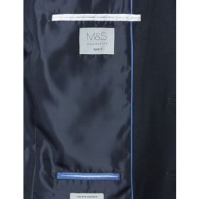 Marks & Spencer Regular Fit Lacivert Erkek Ceket