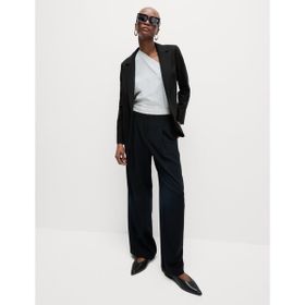 Marks & Spencer Relaxed Blazer Siyah Kadın Ceket