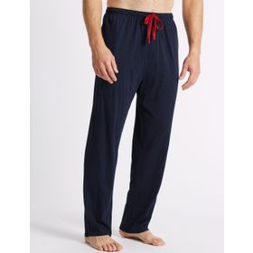 Marks & Spencer Saf Pamuklu Desenli Erkek Çocuk Pijama Takımı