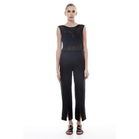 Marks & Spencer Siyah Bayan Keten Pantolon