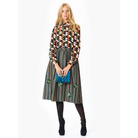 Marks & Spencer Siyah Desenli Bayan Gömlek