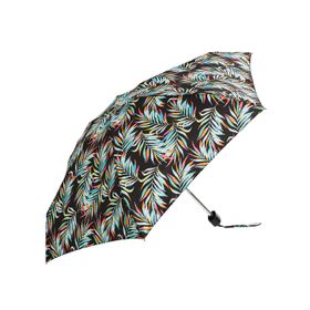 Marks & Spencer Siyah Desenli Kompakt Şemsiye (Stormwear Teknolojisi ile)