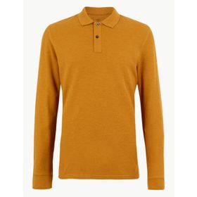 Marks & Spencer Uzun Kollu Polo Yaka Erkek T-shırt