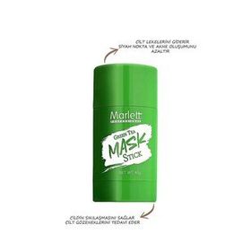 Marlett Stick 40 gr Proffessional Green Tea Cleanser Solid Mask