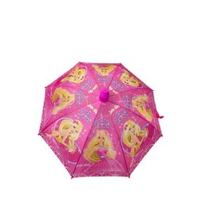 Marlux Bardaklı Korumalı Kız Çocuk Pembe Baskılı Şemsiye
