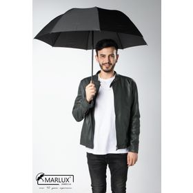 Marlux M21MAR077R001 Siyah Unisex Yarasa Tip Kırılmaz Şemsiye