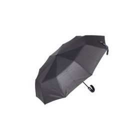 Marlux M21MAR1003MR003 Siyah Desenli Hakiki Deri Baston Saplı Tam Otomatik Premium Erkek Şemsiye