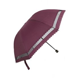Marlux M21MAR107R003 Bordo Dantelli Kadın Şemsiye