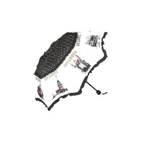Marlux M21MAR109R002 İstanbul Figürlü Siyah Kadın Şemsiyesi